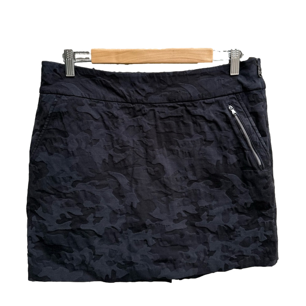 Polo Golf Ralph Lauren Black Camouflage Golf Skort High Rise Women's Size 10